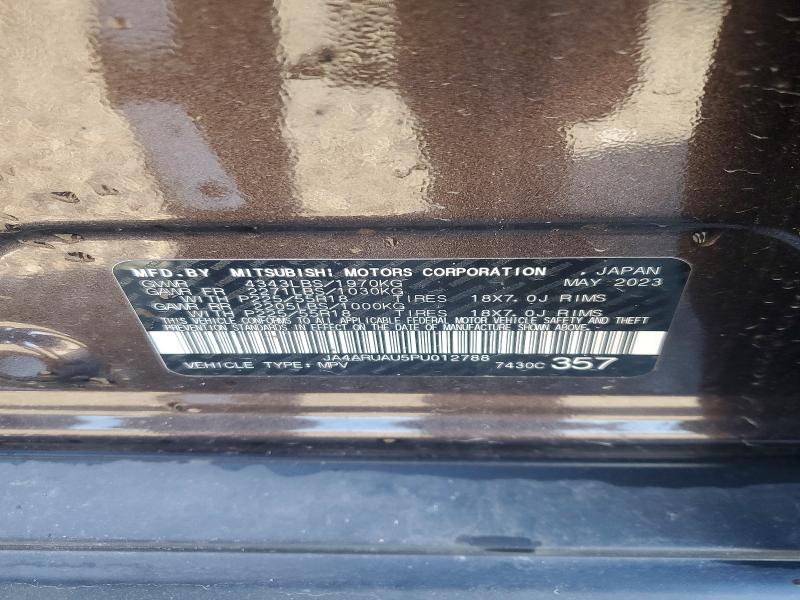 Продаж на аукціоні авто 2023 Mitsubishi Outlander Sport, vin: JA4ARUAU5PU012788, номер лоту: 76710735