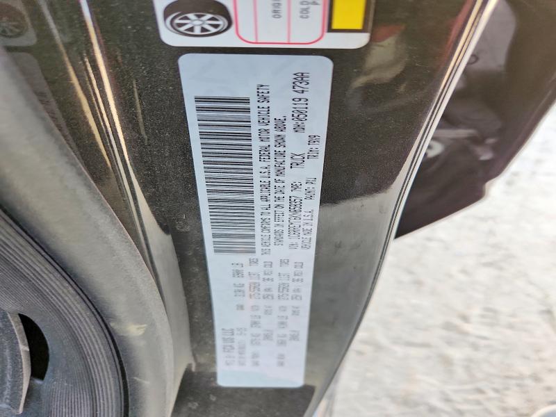 75785965 :رقم المزاد ، 1C6RREMT6KN858357 vin ، 2019 Ram 1500 مزاد بيع