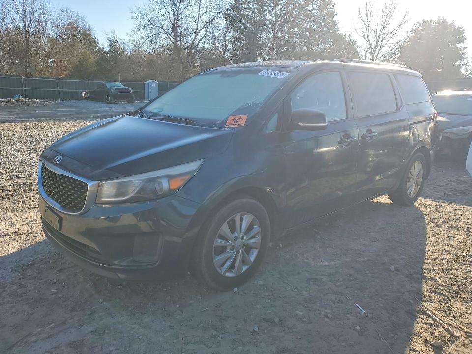 76888535 :رقم المزاد ، KNDMB5C10F6065482 vin ، 2015 Kia Sedona مزاد بيع
