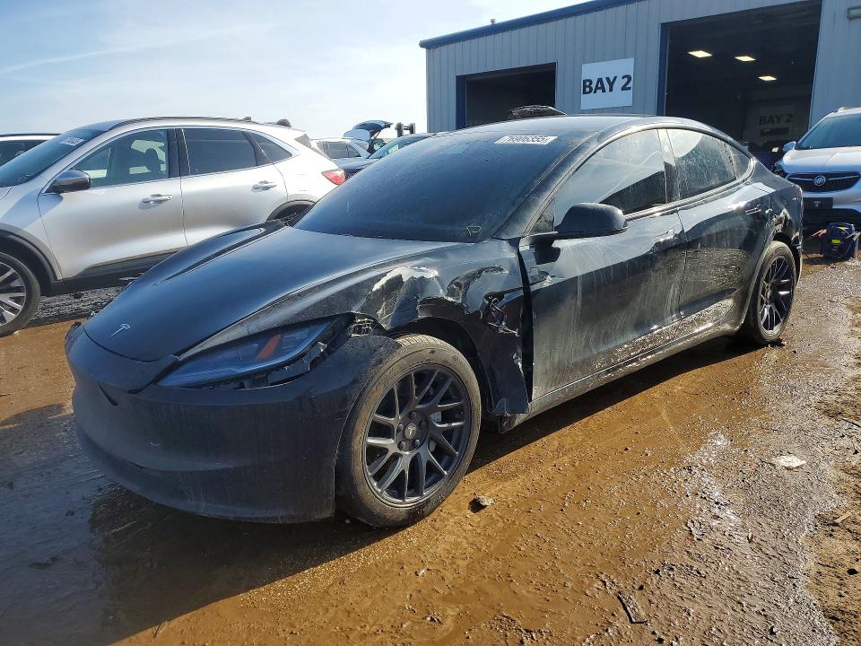 2024 Tesla Model 3 მანქანა იყიდება აუქციონზე, vin: 5YJ3E1EB0RF821984, აუქციონის ნომერი: 76906355