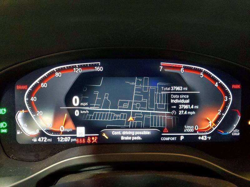 Продаж на аукціоні авто 2022 Bmw X3, vin: 5UX53DP01N9J63154, номер лоту: 77655055