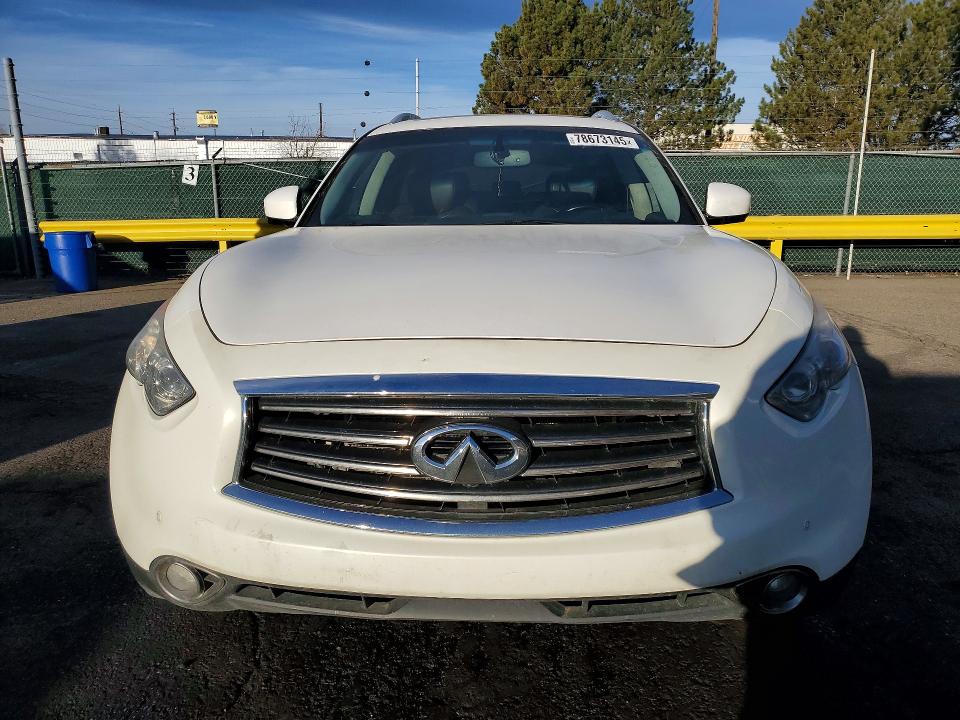 2013 Infiniti Fx37 მანქანა იყიდება აუქციონზე, vin: JN8CS1MW1DM173301, აუქციონის ნომერი: 78673145