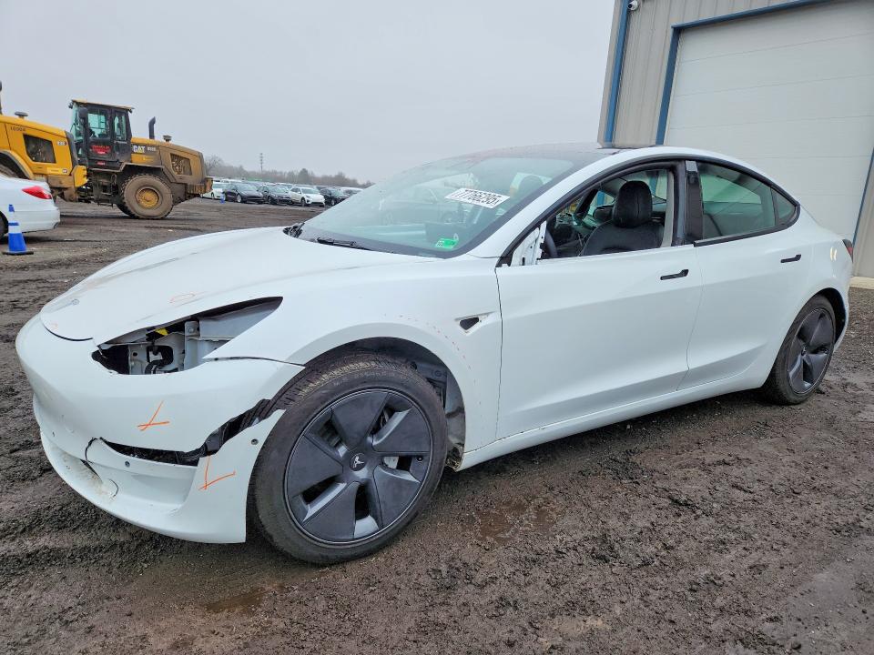 Продажа на аукционе авто 2021 Tesla Model 3, vin: 5YJ3E1EA3MF087647, номер лота: 77766295