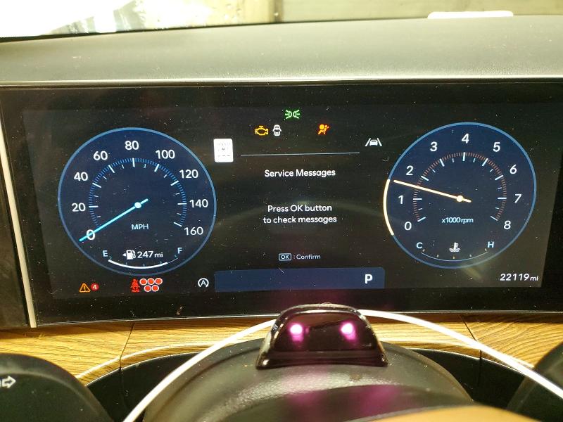 2024 Hyundai Santa Fe მანქანა იყიდება აუქციონზე, vin: 5NMP4DGL2RH058912, აუქციონის ნომერი: 75647815