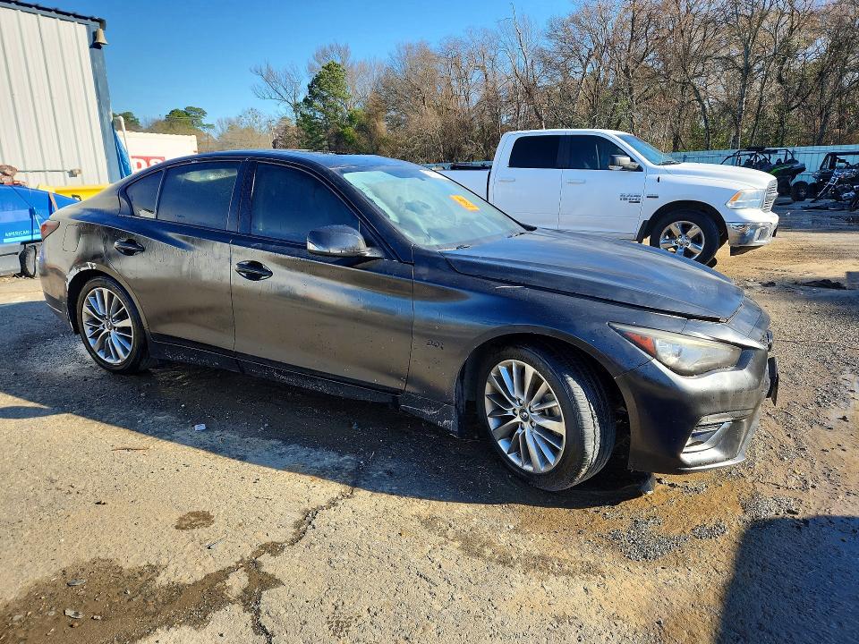 2018 Infiniti Q50 მანქანა იყიდება აუქციონზე, vin: JN1EV7AP6JM351813, აუქციონის ნომერი: 74271765