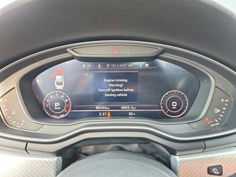76074045 :رقم المزاد ، WAUTNAF56JA010970 vin ، 2018 Audi A5 مزاد بيع