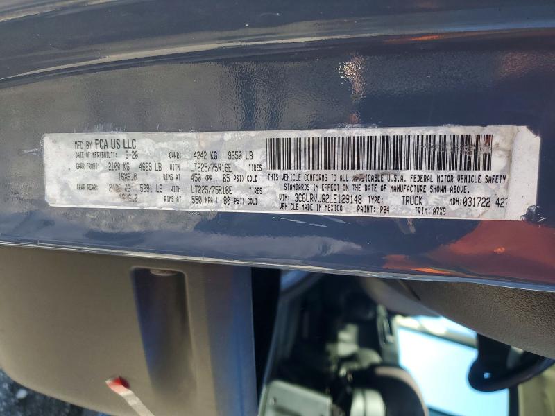 Aukcja sprzedaży 2020 Ram Promaster 3500, vin: 3C6URVJG2LE129148, numer aukcji: 54541616