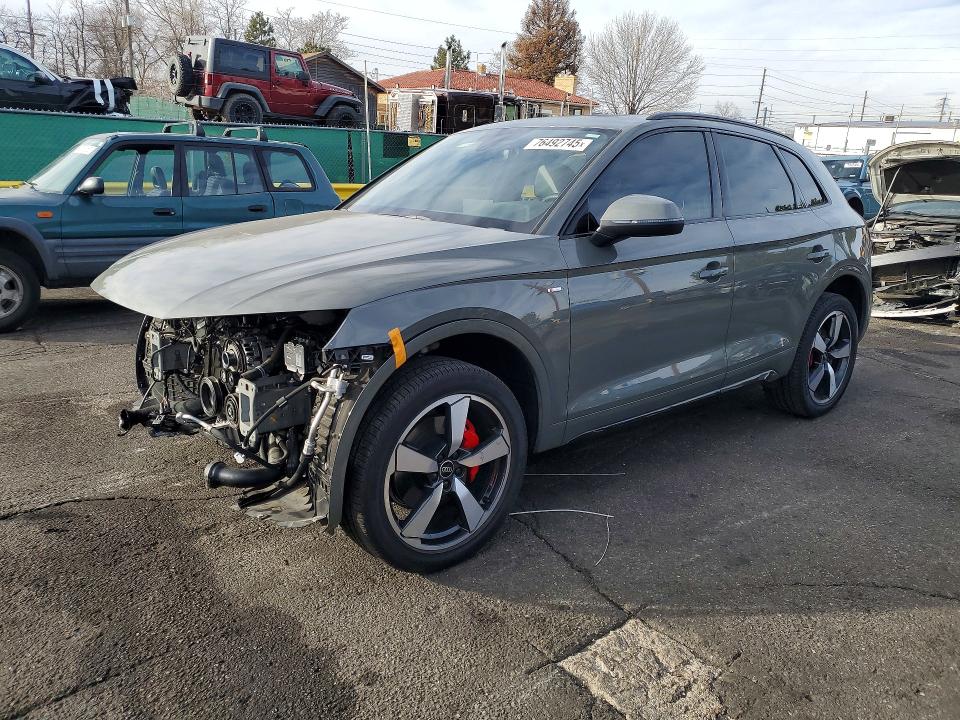 2024 Audi Q5 მანქანა იყიდება აუქციონზე, vin: WA1EAAFY4R2075088, აუქციონის ნომერი: 76492745
