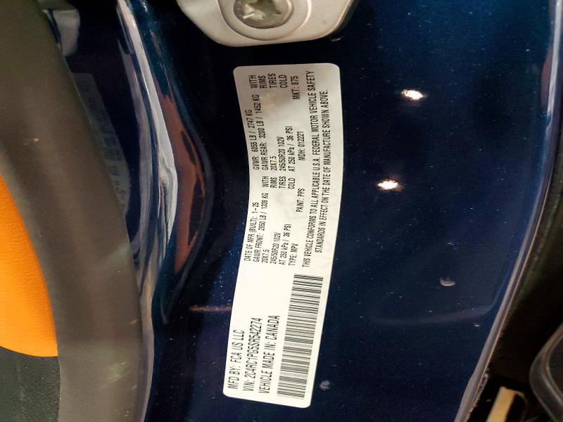 Продажа на аукционе авто 2025 Chrysler Pacifica, vin: 2C4RC1PG5SR542274, номер лота: 78144355