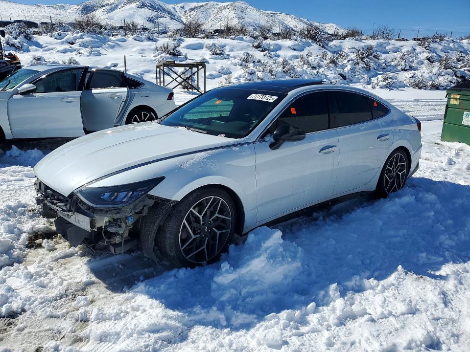 77770725 :رقم المزاد ، 5NPEK4JC0MH110510 vin ، 2021 Hyundai Sonata مزاد بيع