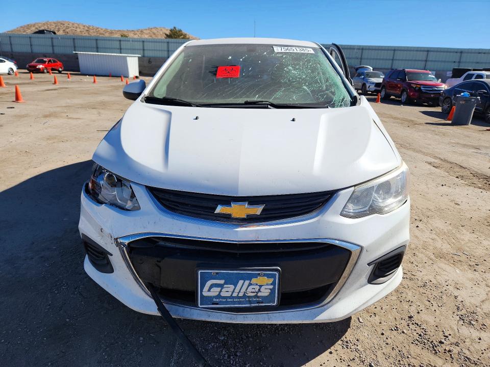 2018 Chevrolet Sonic მანქანა იყიდება აუქციონზე, vin: 1G1JD5SH7J4120650, აუქციონის ნომერი: 75651385