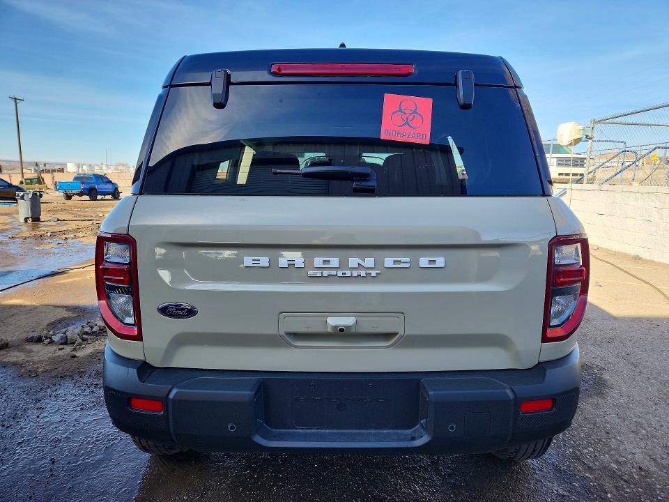 Продажа на аукционе авто 2025 Ford Bronco Sport, vin: 3FMCR9CN5SRF40876, номер лота: 78901005