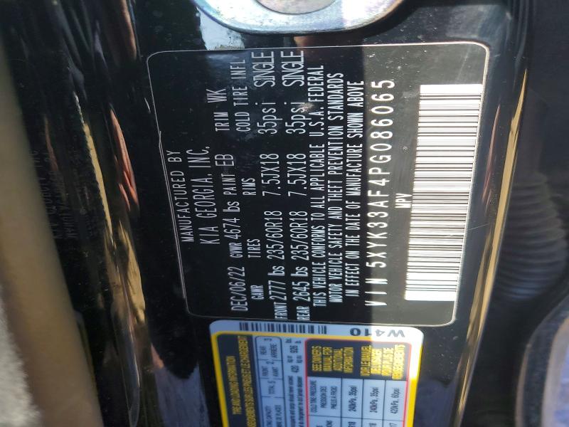 Aukcja sprzedaży 2023 Kia Sportage, vin: 5XYK33AF4PG086065, numer aukcji: 77312895