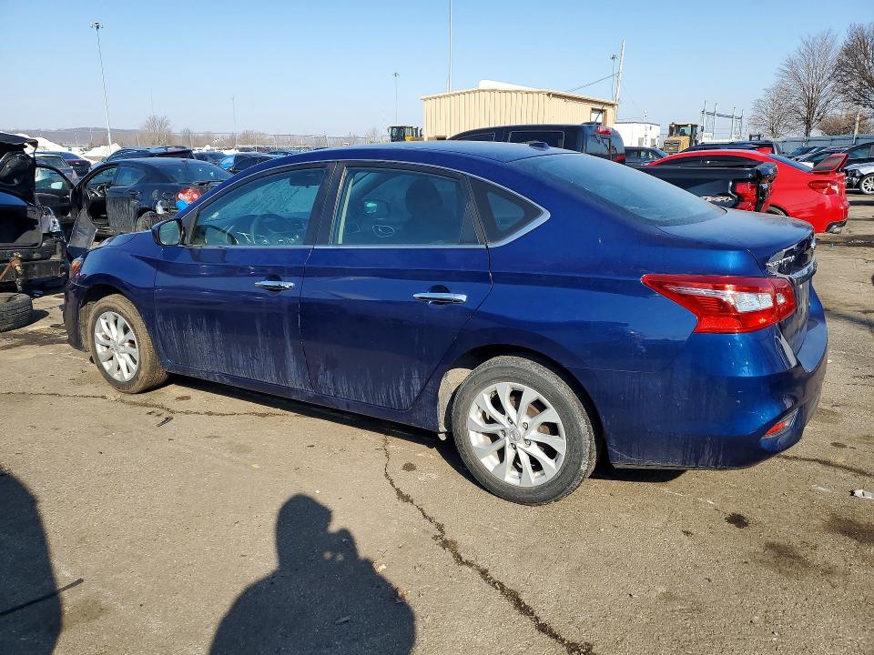 72662535 :رقم المزاد ، 3N1AB7AP9KY381801 vin ، 2019 Nissan Sentra مزاد بيع