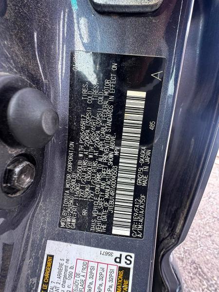 Продажа на аукционе авто 2006 Toyota 4runner Sr, vin: JTEBU14R160090503, номер лота: 77939355