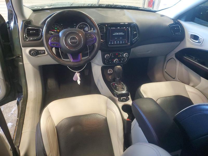 2018 Jeep Compass მანქანა იყიდება აუქციონზე, vin: 3C4NJDCBXJT356791, აუქციონის ნომერი: 76805855