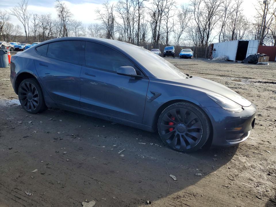 2023 Tesla Model 3 მანქანა იყიდება აუქციონზე, vin: 5YJ3E1EC9PF497729, აუქციონის ნომერი: 78764575