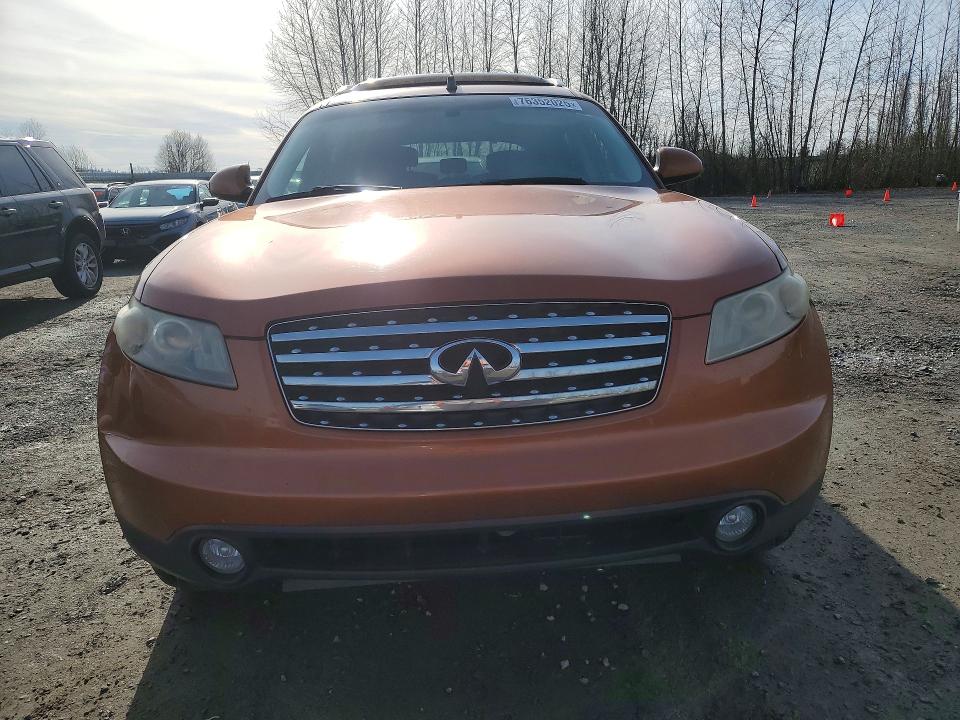 76352025 :رقم المزاد ، JNRAS08W14X203466 vin ، 2004 Infiniti Fx35 مزاد بيع