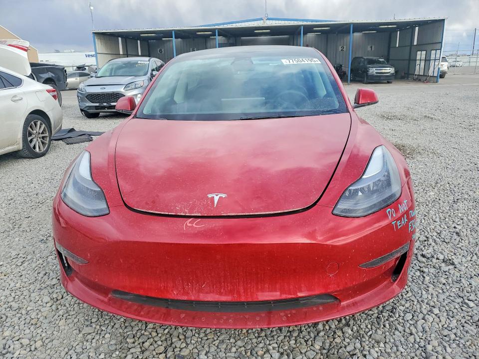 77504195 :رقم المزاد ، 5YJ3E1EBXPF699065 vin ، 2023 Tesla Model 3 مزاد بيع