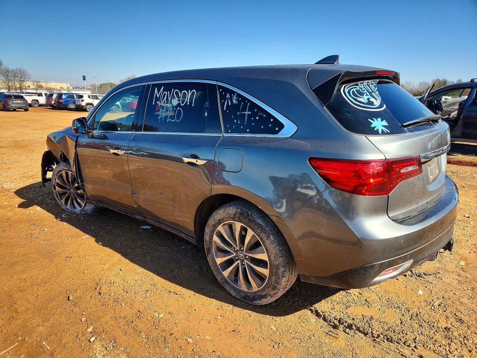 2014 Acura Mdx მანქანა იყიდება აუქციონზე, vin: 5FRYD3H4XEB014298, აუქციონის ნომერი: 76393565