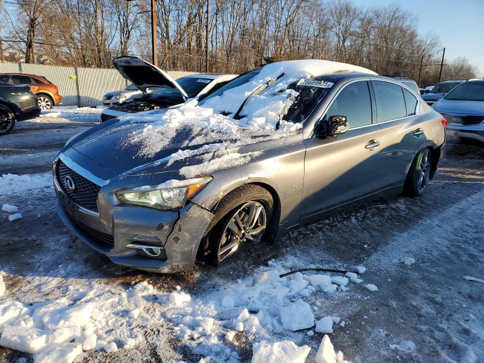 Продаж на аукціоні авто 2015 Infiniti Q50, vin: JN1BV7AR5FM410443, номер лоту: 75669925