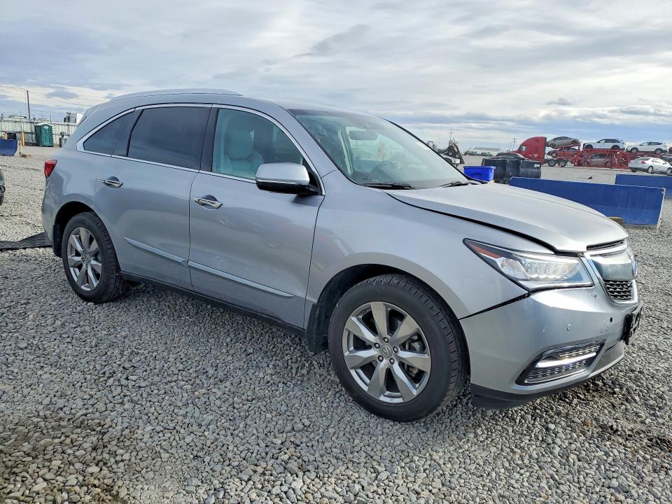 2016 Acura Mdx მანქანა იყიდება აუქციონზე, vin: 5FRYD4H96GB013802, აუქციონის ნომერი: 78400745