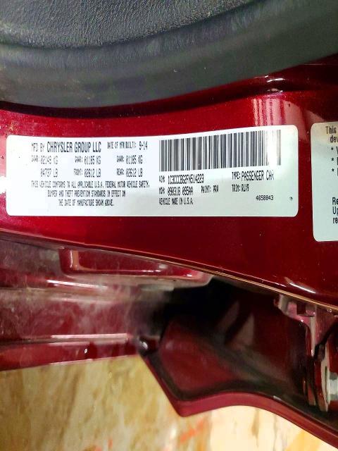 2015 Chrysler 200 მანქანა იყიდება აუქციონზე, vin: 1C3CCCBG2FN514223, აუქციონის ნომერი: 74488375