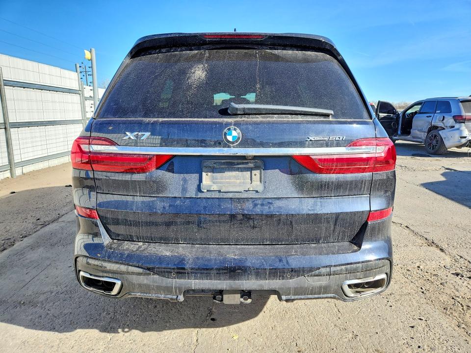 2019 Bmw X7 მანქანა იყიდება აუქციონზე, vin: 5UXCX4C52KLS38665, აუქციონის ნომერი: 75345555