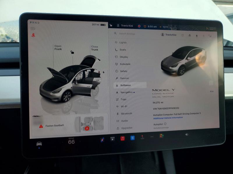 2023 Tesla Model Y მანქანა იყიდება აუქციონზე, vin: 7SAYGDEE1PF638332, აუქციონის ნომერი: 76470285