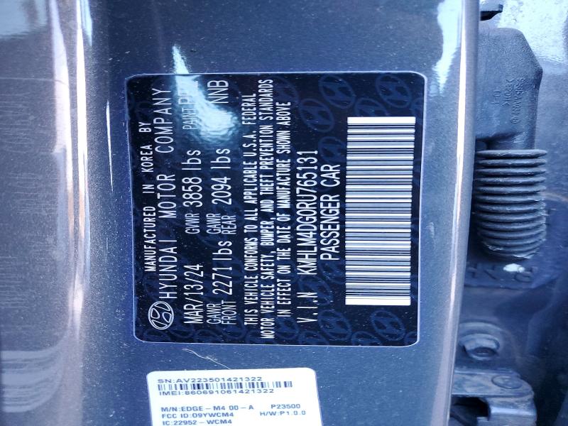Продажа на аукционе авто 2024 Hyundai Elantra, vin: KMHLM4DG0RU765131, номер лота: 76549595