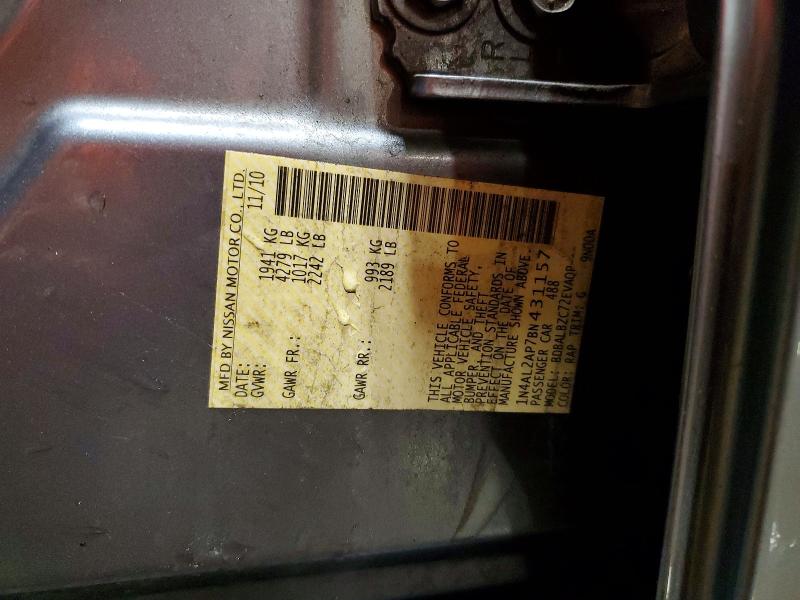 Aukcja sprzedaży 2011 Nissan Altima, vin: 1N4AL2AP7BN431157, numer aukcji: 77907575