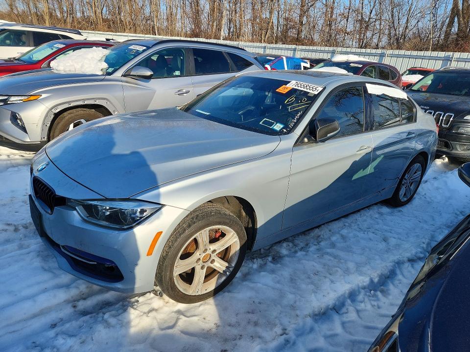 2016 Bmw 328 Xi Sul მანქანა იყიდება აუქციონზე, vin: WBA8E3C53GK504907, აუქციონის ნომერი: 76558555