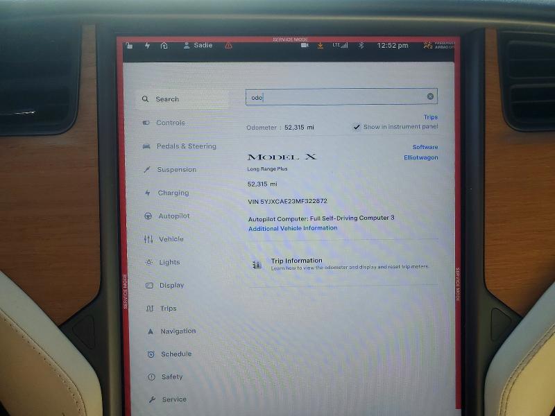 Продаж на аукціоні авто 2021 Tesla Model X, vin: 5YJXCAE23MF322872, номер лоту: 78528355