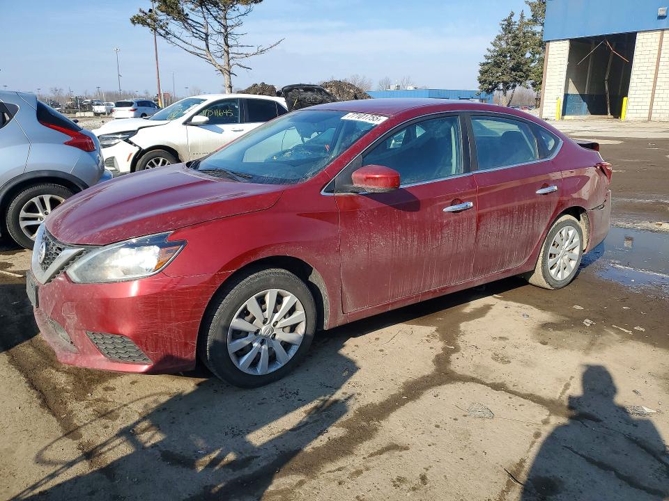 2019 Nissan Sentra მანქანა იყიდება აუქციონზე, vin: 3N1AB7AP6KY322320, აუქციონის ნომერი: 77101755