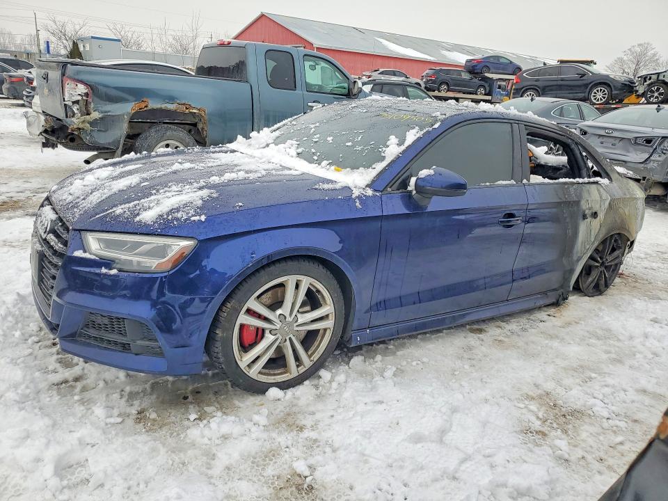 Продаж на аукціоні авто 2018 Audi S3, vin: WAUF1GFF9J1048388, номер лоту: 75109505