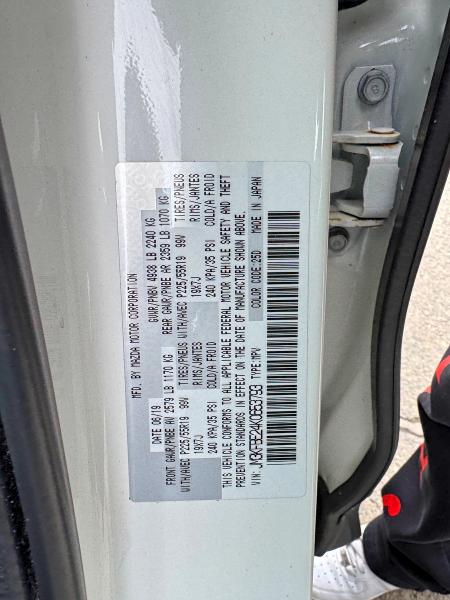 78296395 :رقم المزاد ، JM3KFBE24K0653793 vin ، 2019 Mazda Cx-5 Signa مزاد بيع