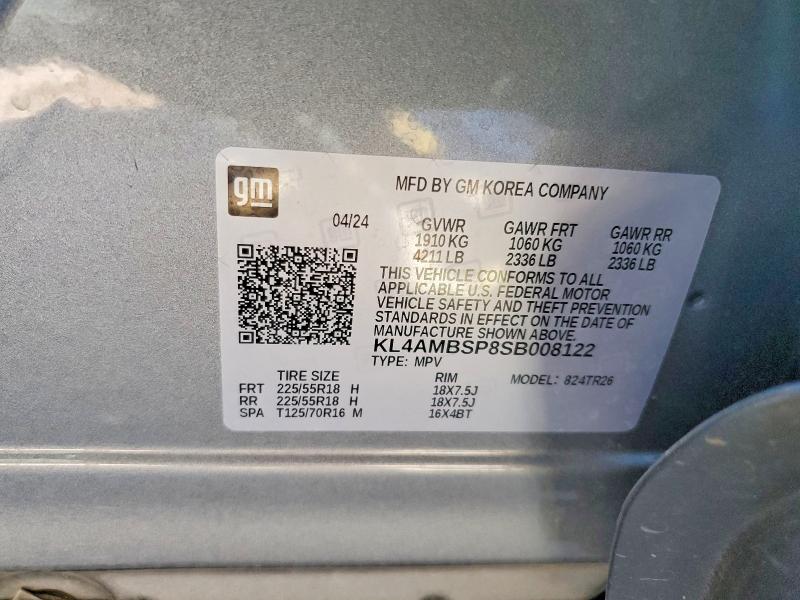 Продажа на аукционе авто 2025 Buick Encore Gx, vin: KL4AMBSP8SB008122, номер лота: 76461975