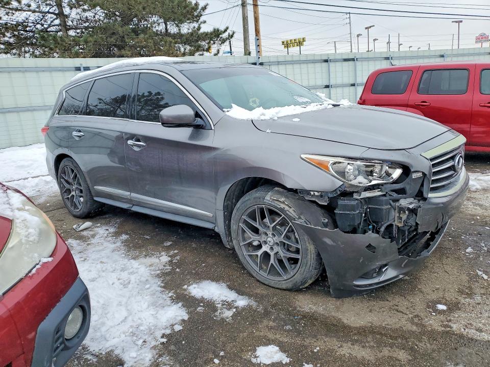 75076125 :رقم المزاد ، 5N1AL0MN0FC513401 vin ، 2015 Infiniti Qx60 مزاد بيع