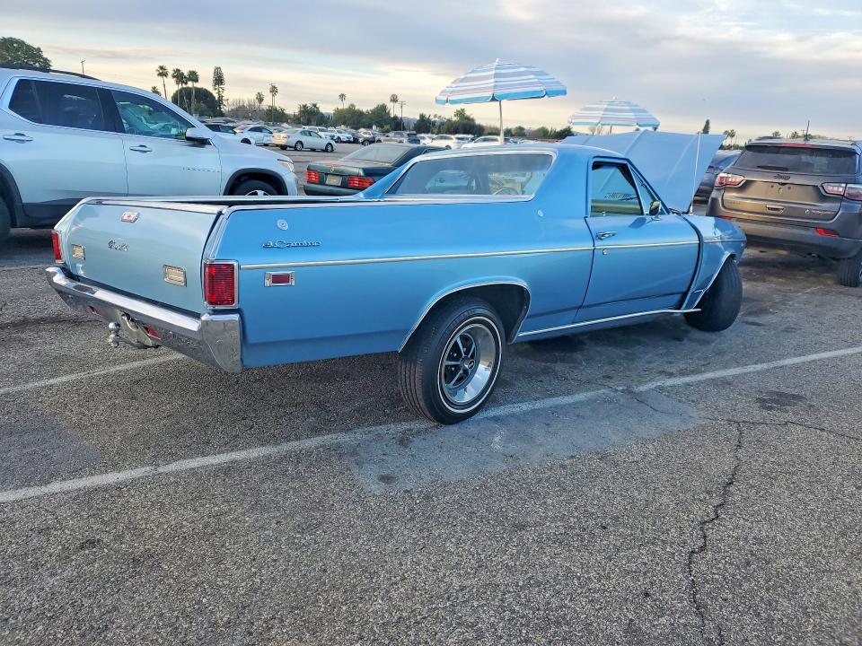 76177165 :رقم المزاد ، 133809Z340463 vin ، 1969 Chevrolet El Camino مزاد بيع