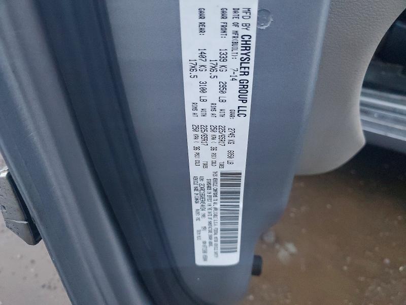 Продаж на аукціоні авто 2014 Chrysler Town & Country, vin: 2C4RC1BG0ER454034, номер лоту: 78359385