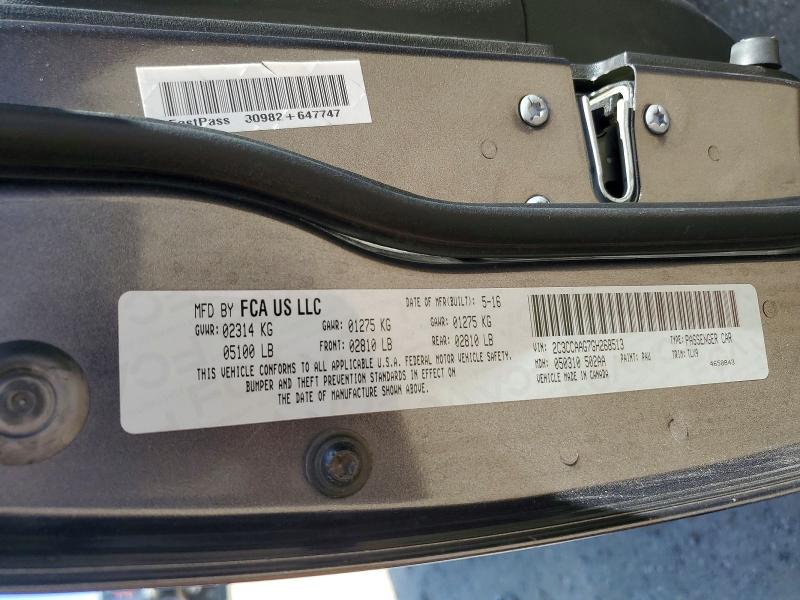 2016 Chrysler 300 მანქანა იყიდება აუქციონზე, vin: 2C3CCAAG7GH268513, აუქციონის ნომერი: 78979675