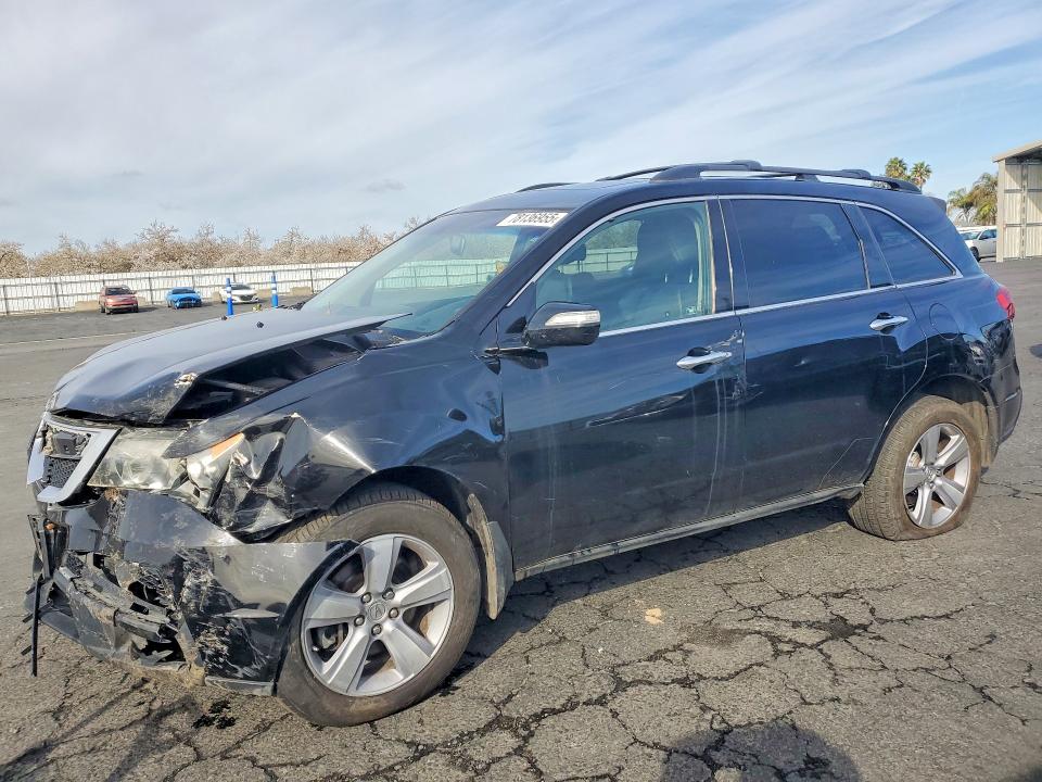 Auction sale of the 2011 Acura Mdx, vin: 2HNYD2H23BH549354, lot number: 78136955