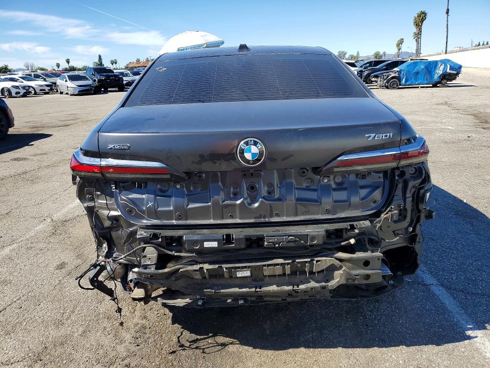 2023 Bmw 760 მანქანა იყიდება აუქციონზე, vin: WBA33EJ04PCN59234, აუქციონის ნომერი: 78464835