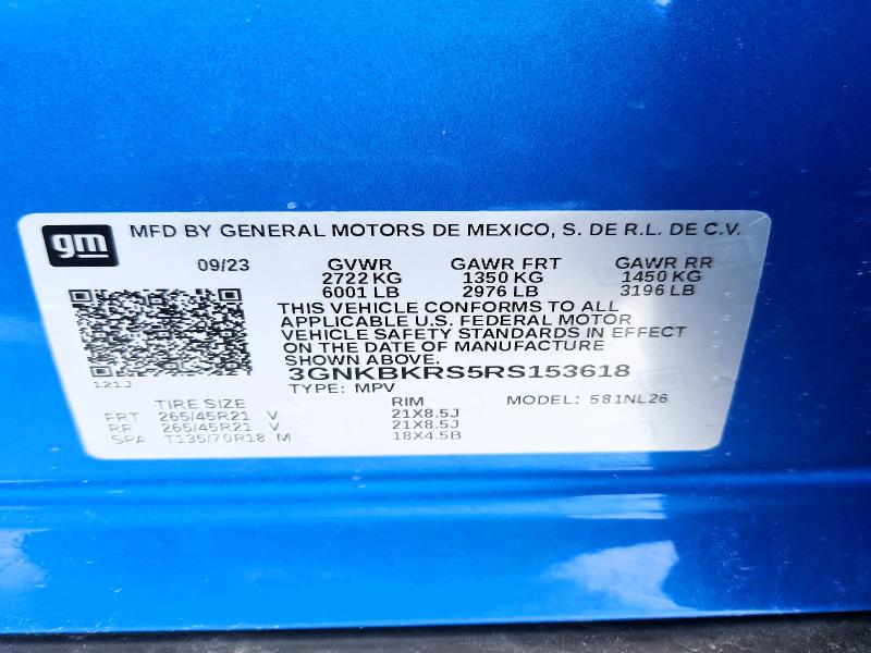 Продажа на аукционе авто 2024 Chevrolet Blazer, vin: 3GNKBKRS5RS153618, номер лота: 74168905