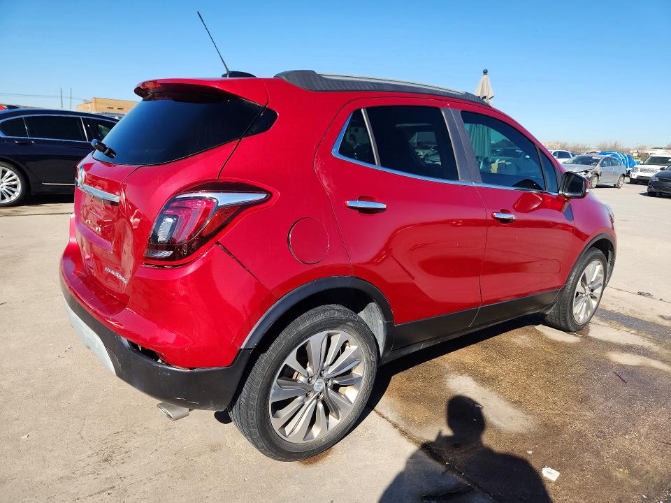 76357685 :رقم المزاد ، KL4CJASB4KB763056 vin ، 2019 Buick Encore مزاد بيع