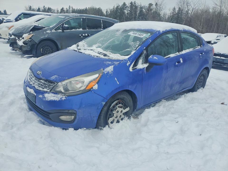 2013 Kia Rio მანქანა იყიდება აუქციონზე, vin: KNADM4A35D6159005, აუქციონის ნომერი: 74661905