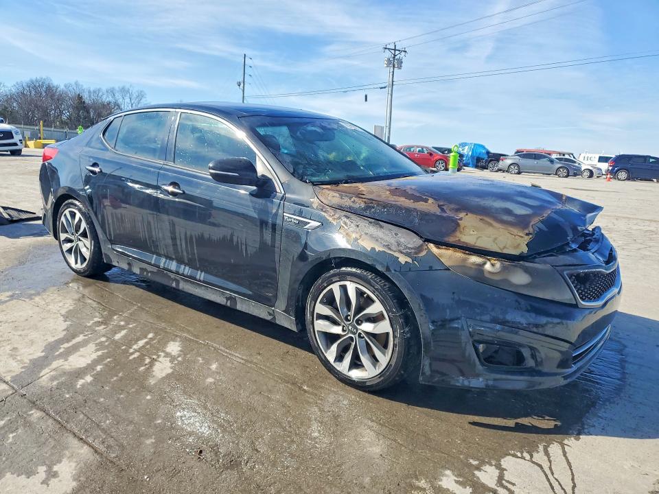 Auction sale of the 2014 Kia Optima, vin: 5XXGR4A6XEG318969, lot number: 76729275
