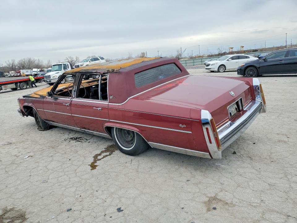 1989 Cadillac Brougham მანქანა იყიდება აუქციონზე, vin: 1G6DW51Y1KR725156, აუქციონის ნომერი: 77919965