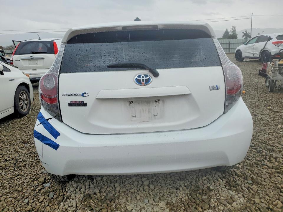 77069405 :رقم المزاد ، JTDKDTB38C1026348 vin ، 2012 Toyota Prius C مزاد بيع