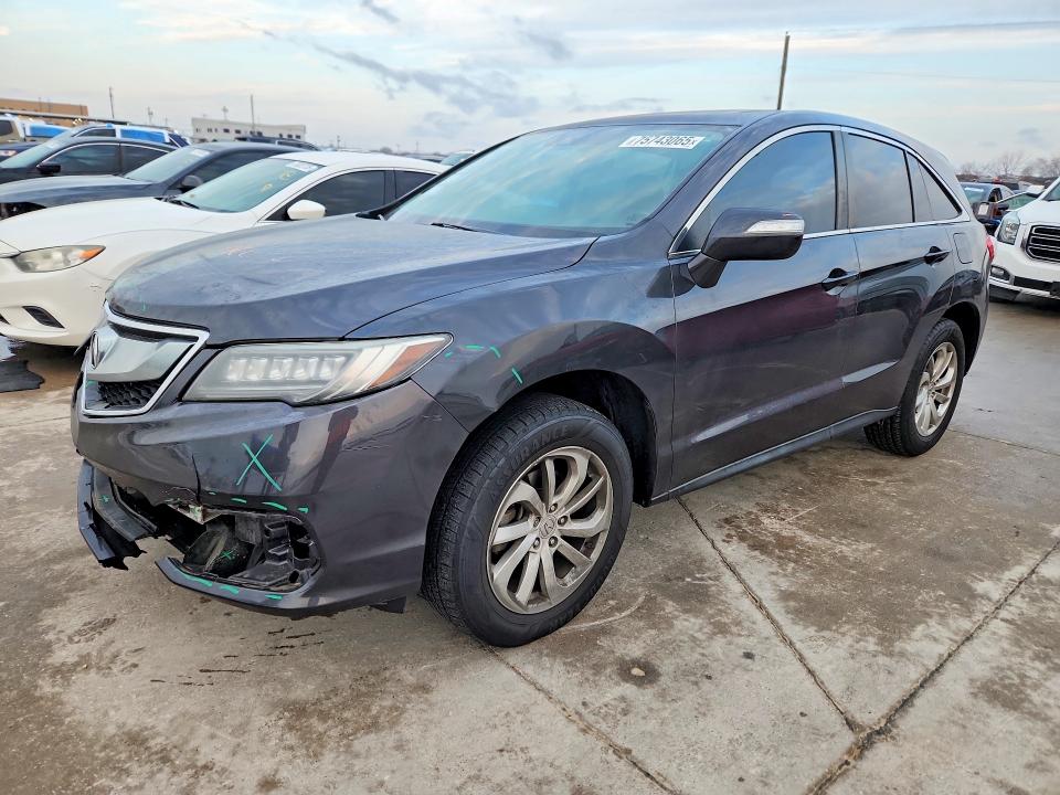 Auction sale of the 2016 Acura Rdx, vin: 5J8TB3H54GL000506, lot number: 75743065